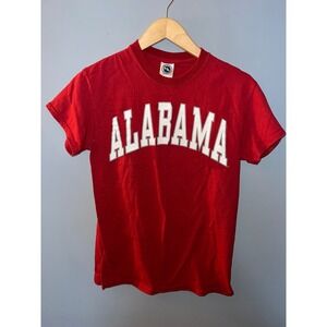 New Agenda Alabama Crimson Tide Red Graphic‎ T-Shirt Mens Small NCAA Roll Tide